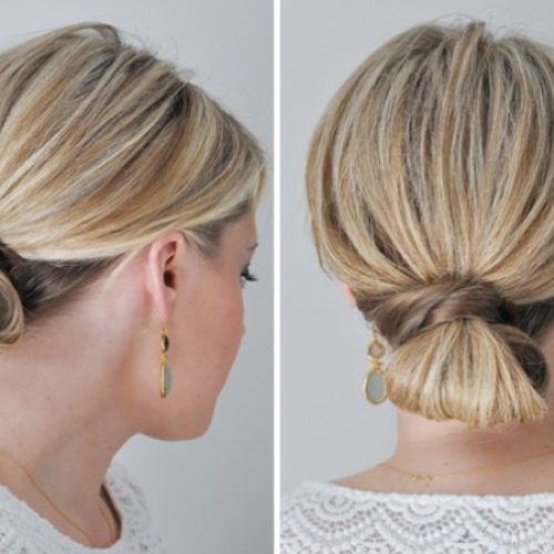 Folded Braided Updo Hairstyles (Photo 15 of 20)