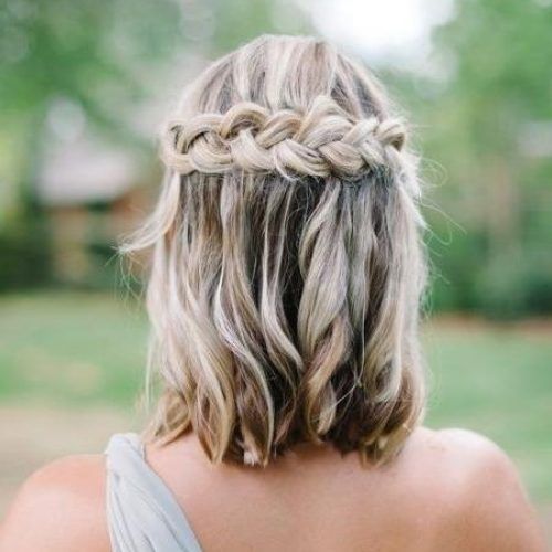 Cute Hairstyles For Short Hair For A Wedding (Photo 10 of 15)