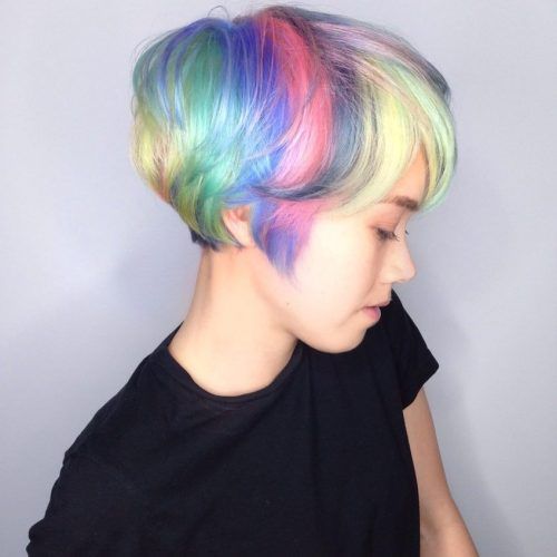 Pastel Pixie Hairstyles With Undercut (Photo 2 of 20)