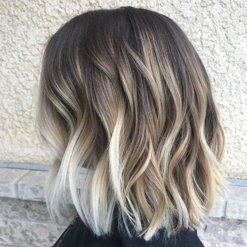 Icy Blonde Beach Waves Haircuts (Photo 18 of 20)