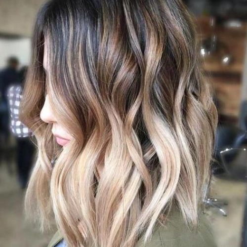 Icy Blonde Beach Waves Haircuts (Photo 14 of 20)