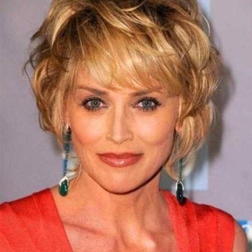 Short Haircuts For Older Women With Curly Hair (Photo 2 of 20)
