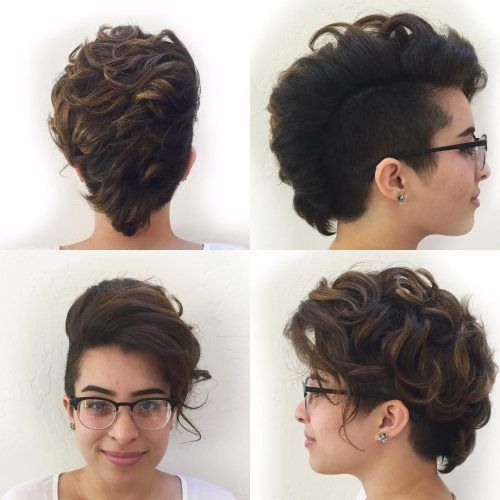 Short And Curly Faux Mohawk Hairstyles (Photo 1 of 20)