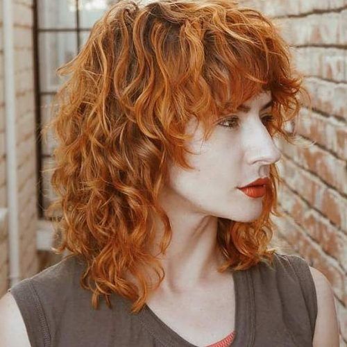 Curly Lob Haircuts With Feathered Ends (Photo 6 of 20)