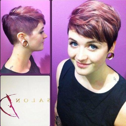 Short Haircuts With One Side Shaved (Photo 7 of 20)
