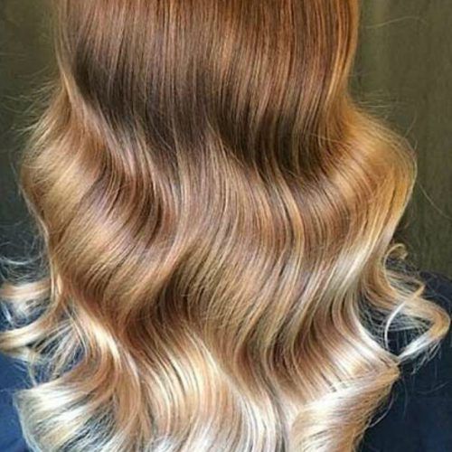 Curls Hairstyles With Honey Blonde Balayage (Photo 18 of 20)