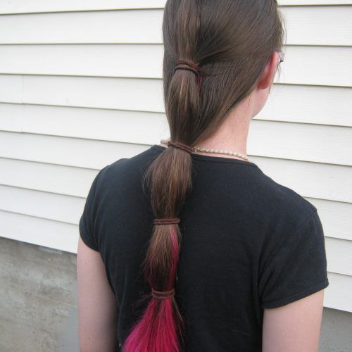 Banded Ponytail Hairstyles (Photo 16 of 20)