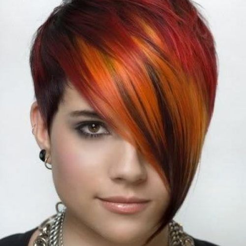 Fire Red Short Hairstyles (Photo 20 of 20)