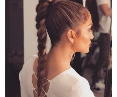 20 Ideas of High Ponytail Braided Hairstyles