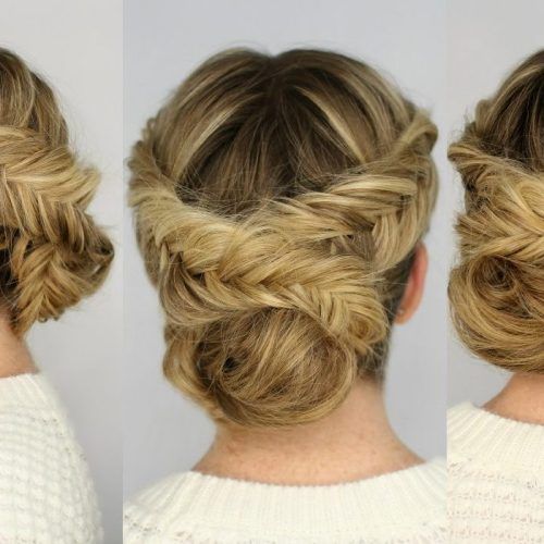 Braid Spikelet Prom Hairstyles (Photo 18 of 20)