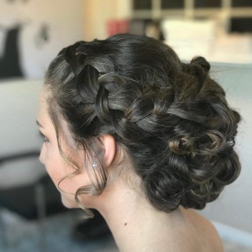 Classic Prom Updos With Thick Accent Braid (Photo 7 of 20)