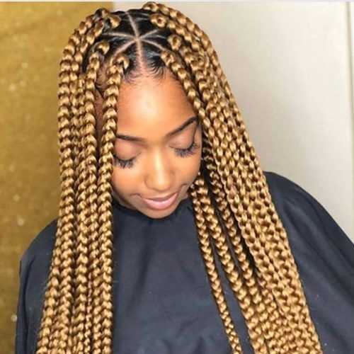 Braids And Gold Ponytail Hairstyles (Photo 15 of 20)