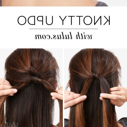 Quick Easy Updo Hairstyles For Thick Hair (Photo 14 of 15)