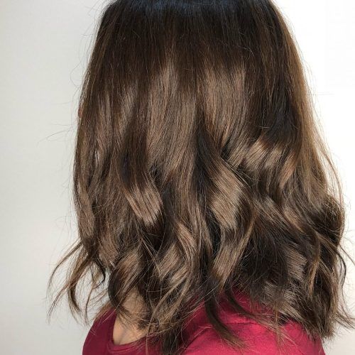 Long Layered Brunette Hairstyles With Curled Ends (Photo 8 of 20)