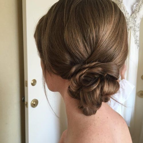 Looped Low Bun Hairstyles (Photo 11 of 20)