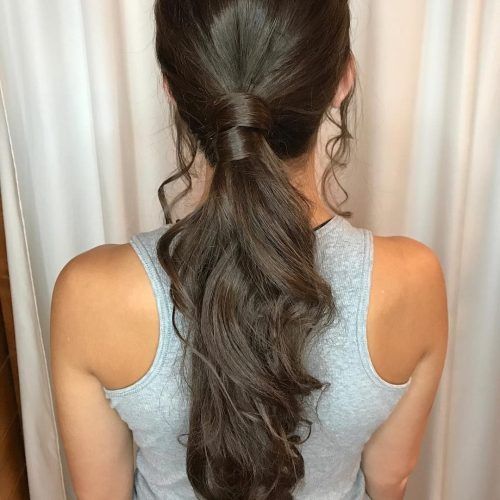 Charmingly Soft Ponytail Hairstyles (Photo 7 of 20)