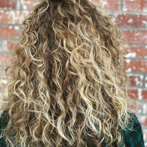 Icy Highlights And Loose Curls Blonde Hairstyles (Photo 14 of 20)