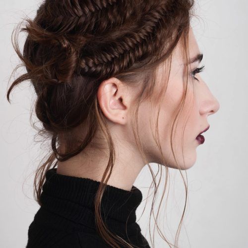 Double-Braided Single Fishtail Braid Hairstyles (Photo 6 of 20)
