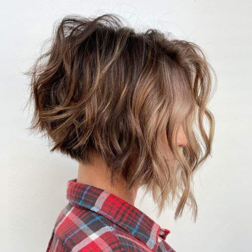 Messy Bob Hairstyles With A Deep Side Part (Photo 15 of 20)