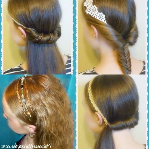 Headband Braid Hairstyles With Long Waves (Photo 16 of 20)