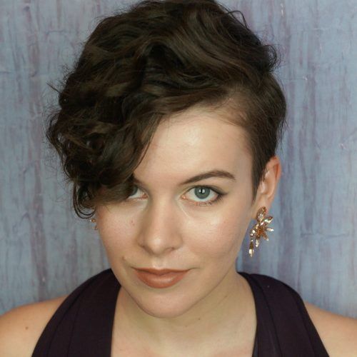 Messy Curly Pixie Hairstyles (Photo 15 of 20)