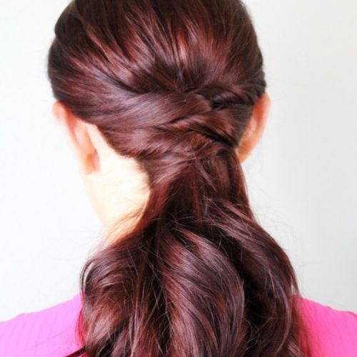 The Criss-Cross Ponytail Hairstyles (Photo 12 of 20)