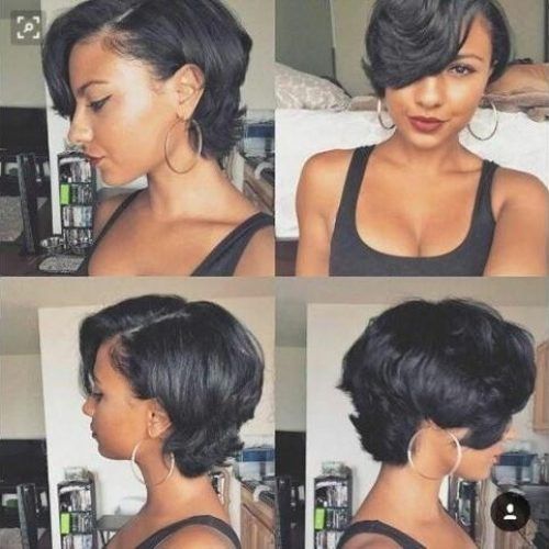 Layered Short Haircuts For Black Women (Photo 9 of 20)