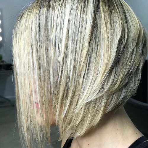 Blonde Bob Hairstyles With Shaggy Crown Layers (Photo 3 of 20)