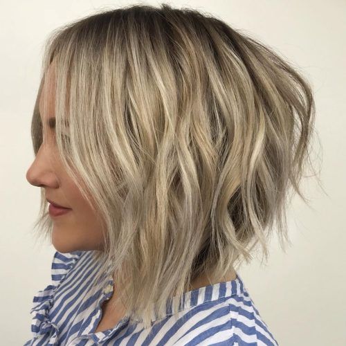 Layered And Textured Bob Hairstyles (Photo 12 of 20)