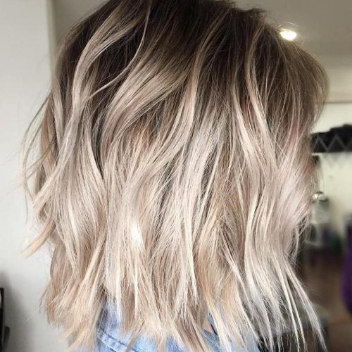 Short Ash Blonde Bob Hairstyles With Feathered Bangs (Photo 17 of 20)