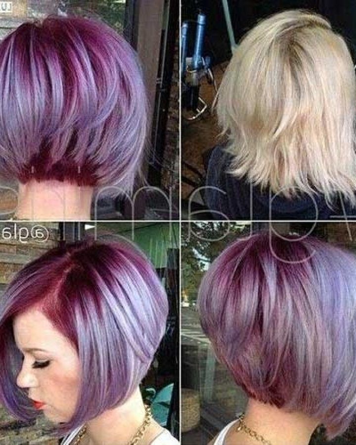 2024 Popular Short Colored Bob Hairstyles