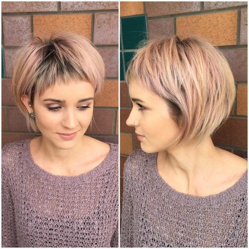 Wavy Messy Pixie Hairstyles With Bangs (Photo 12 of 20)