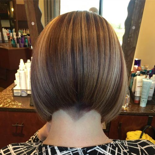 Short Crop Hairstyles With Colorful Highlights (Photo 13 of 20)