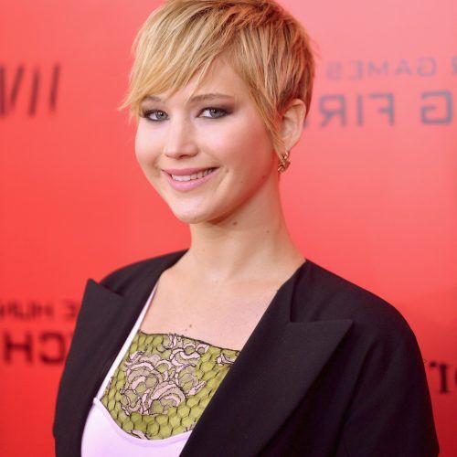 Cropped Gray Pixie Hairstyles With Swoopy Bangs (Photo 15 of 20)