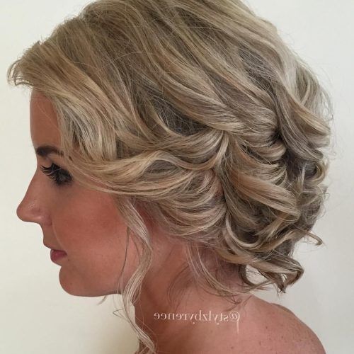 Wedding Hairstyles For Short Hair Updos (Photo 13 of 15)