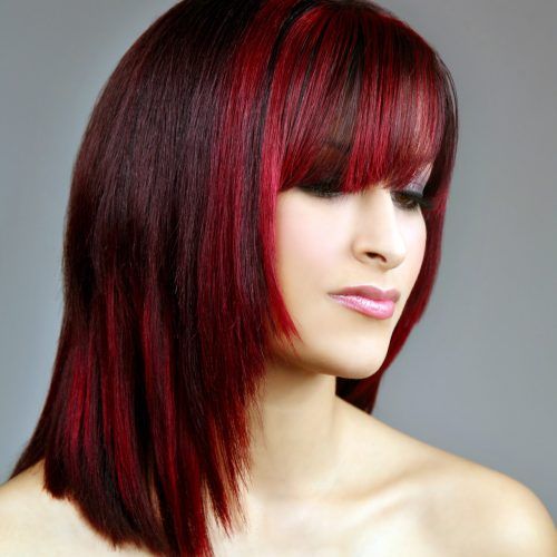 Bright Red Bob Hairstyles (Photo 20 of 20)