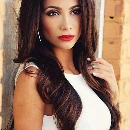 Long Hairstyles For Brunettes (Photo 1 of 15)