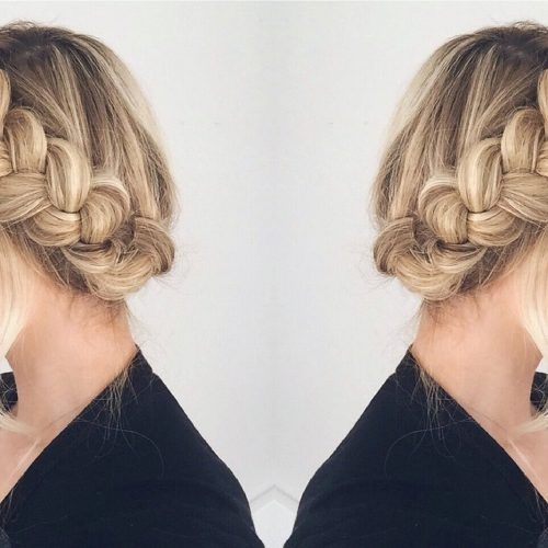 Back And Forth Skinny Braided Hairstyles (Photo 18 of 20)