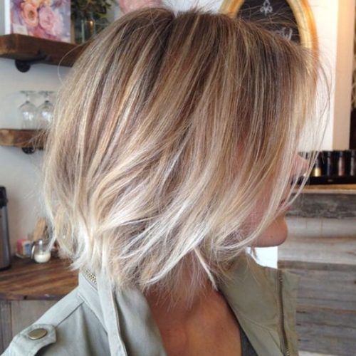 Balayage For Short Stacked Bob Hairstyles (Photo 6 of 20)