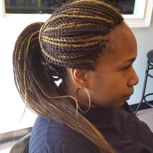 Long Twists Invisible Braids With Highlights (Photo 7 of 20)