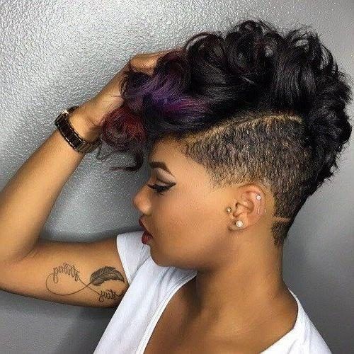 Mohawk Short Hairstyles For Black Women (Photo 3 of 20)