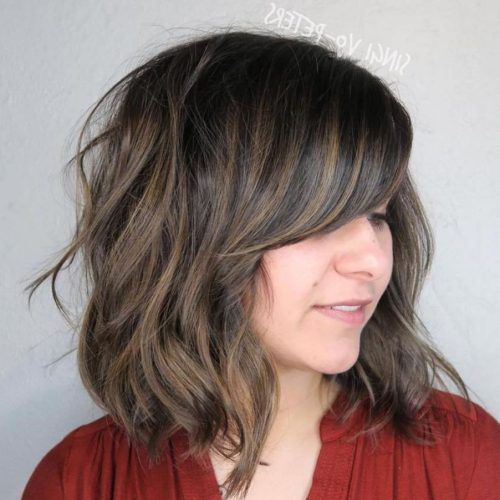 Curly Messy Bob Hairstyles With Side Bangs (Photo 2 of 20)