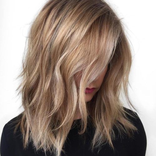 Choppy Cut Blonde Hairstyles With Bright Frame (Photo 10 of 20)
