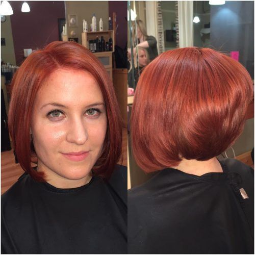 Straight Cut Two-Tone Bob Hairstyles (Photo 20 of 20)