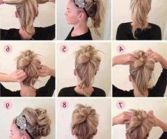 2024 Latest Casual Updos for Long Thick Hair