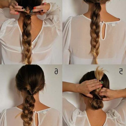 Extra Thick Braided Bun Hairstyles (Photo 11 of 20)