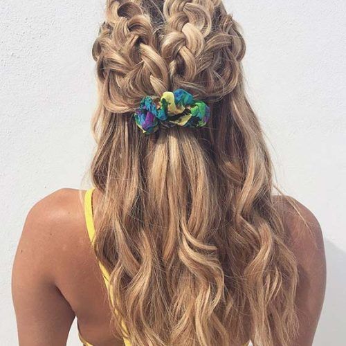 Braided Half-Up Knot Hairstyles (Photo 12 of 20)
