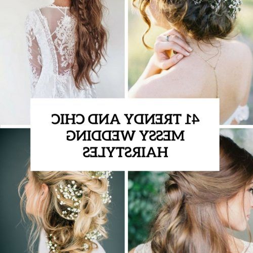 Messy Bridal Updo Bridal Hairstyles (Photo 14 of 20)