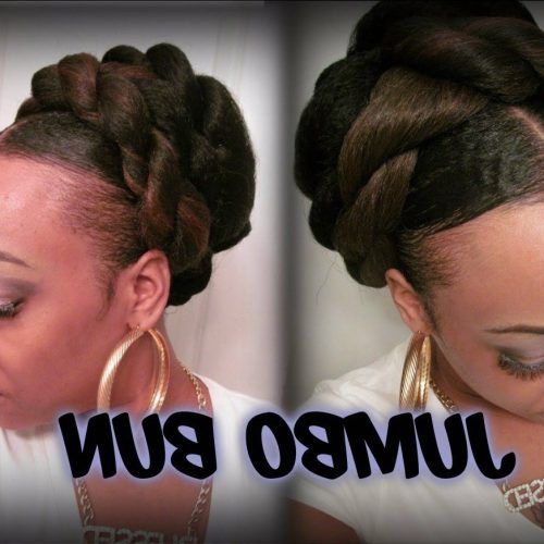Jumbo Twist Updo Hairstyles (Photo 9 of 15)