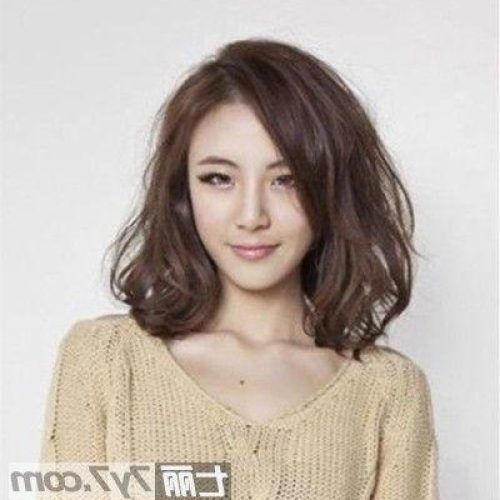 Korean Women Hairstyles For Medium Hair (Photo 1 of 15)